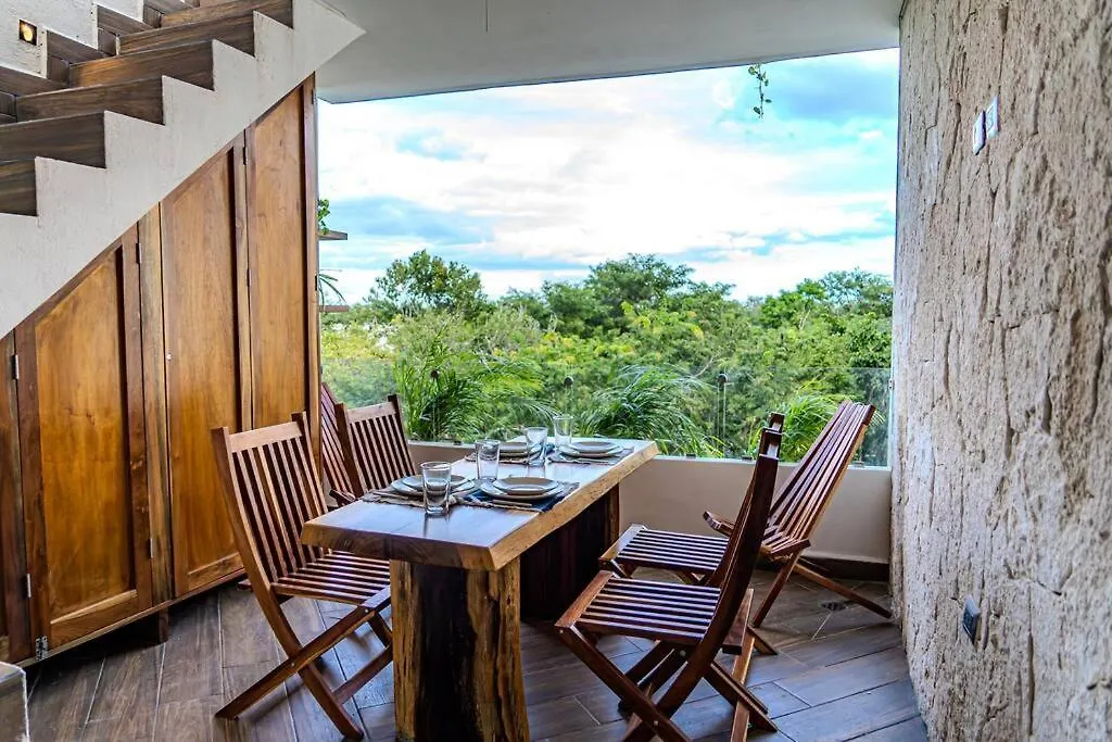 Ph With Private Pool And Bikes Apartment Tulum 0*,